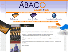 Tablet Screenshot of abacoasesores.net